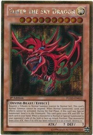 Slifer the Sky Dragon (Gold Secret Rare) [PGLD-EN032] 1st Edition