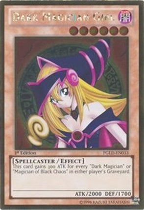 Dark Magician Girl (Gold Rare) [PGLD-EN033] 1st Edition