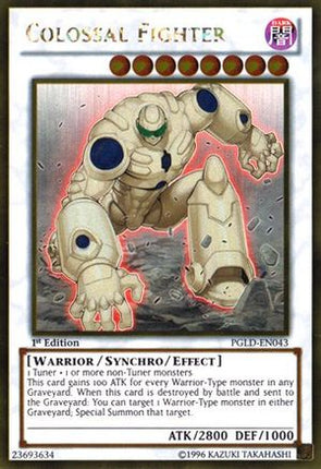 Colossal Fighter (Gold Rare) [PGLD-EN043] 1st Edition