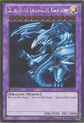 Blue-Eyes Ultimate Dragon (Gold Rare) [PGLD-EN055] 1st Edition
