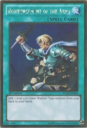 Reinforcement of the Army (Gold Rare) [PGLD-EN058] Unlimited