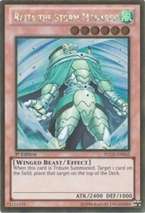 Raiza the Storm Monarch (Gold Rare) [PGLD-EN062] 1st Edition