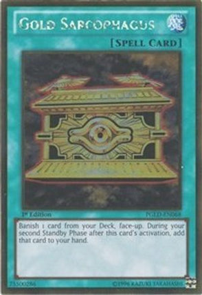 Gold Sarcophagus (Gold Rare) [PGLD-EN068] 1st Edition