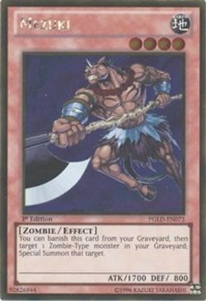 Mezuki (Gold Rare) [PGLD-EN073] 1st Edition