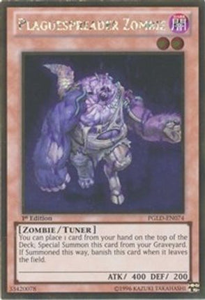Plaguespreader Zombie (Gold Rare) [PGLD-EN074] 1st Edition