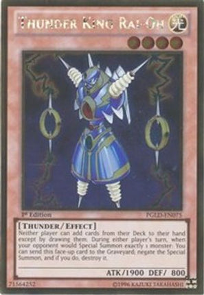 Thunder King Rai-Oh (Gold Rare) [PGLD-EN075] 1st Edition