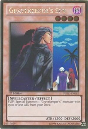 Gravekeeper's Spy (Gold Rare) [PGLD-EN082] Unlimited