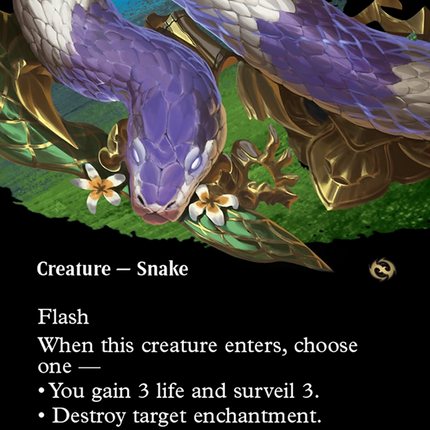 Fangkeeper's Familiar (Borderless) [Tarkir: Dragonstorm]