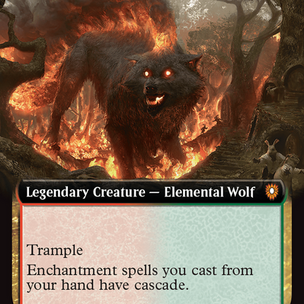 Wildsear, Scouring Maw [Bloomburrow Commander] Foil