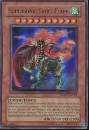 Supersonic Skull Flame (Ultra Rare) [WB01-EN001] Yu-Gi-Oh! 5D's Wheelie Breakers Promotional Cards Unlimited