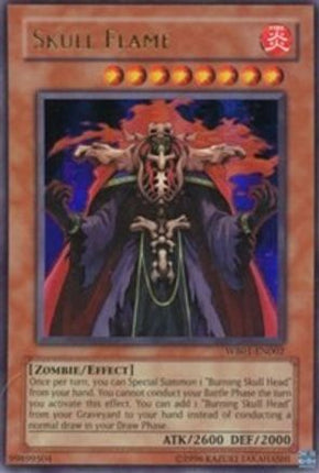 Skull Flame (Ultra Rare) [WB01-EN002] Yu-Gi-Oh! 5D's Wheelie Breakers Promotional Cards Unlimited