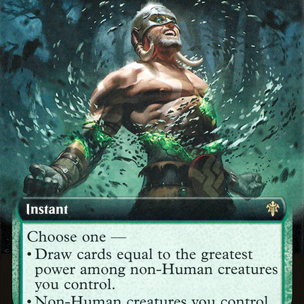 Return of the Wildspeaker (Extended Art) [Throne of Eldraine]