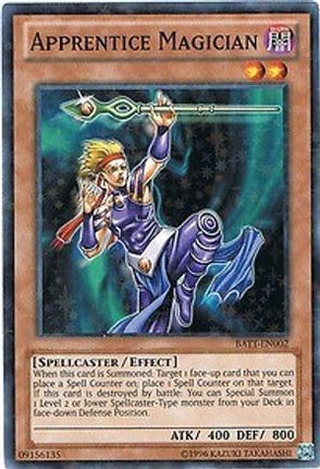 Apprentice Magician [BATT-EN002] Starfoil Rare