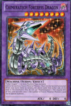 Chimeratech Fortress Dragon [BATT-EN015] Starfoil Rare