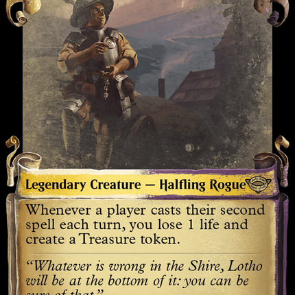 Lotho, Corrupt Shirriff (Showcase) [The Lord of the Rings: Tales of Middle-earth]
