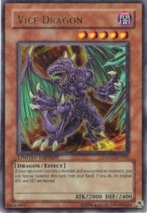 Vice Dragon (Promo) [DDY1-EN001] Ultra Rare