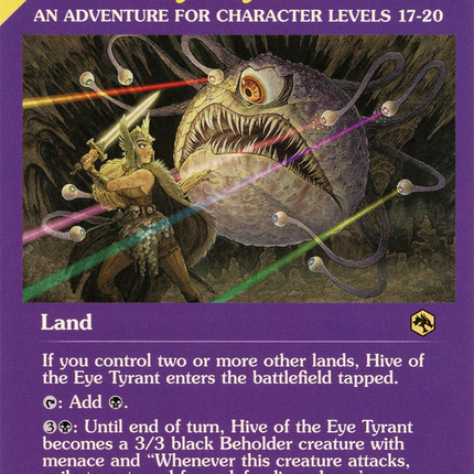 Hive of the Eye Tyrant (Showcase) [Adventures in the Forgotten Realms]