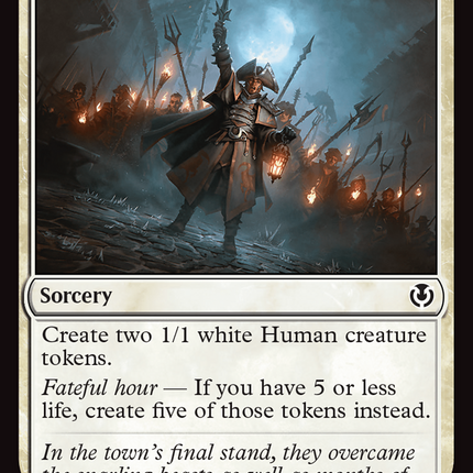 Gather the Townsfolk [Innistrad Remastered] Foil
