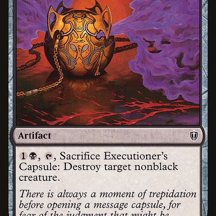 Executioner's Capsule [Commander 2016]