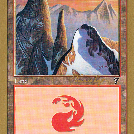 Mountain (TVDL337) [World Championship Decks 2001]