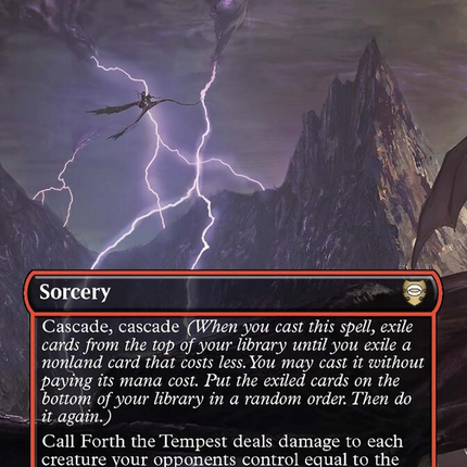 Call Forth the Tempest (Borderless) [Tales of Middle-earth Commander]