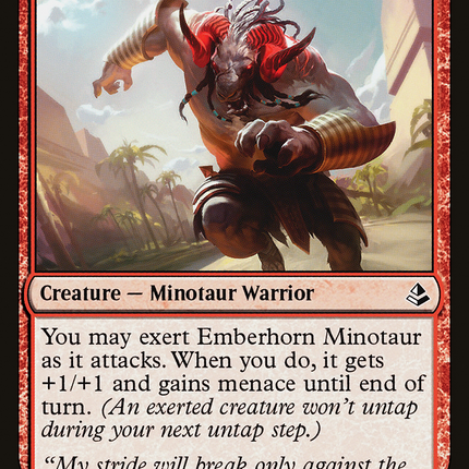 Emberhorn Minotaur [Amonkhet]