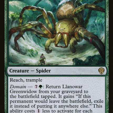 Llanowar Greenwidow [Dominaria United]