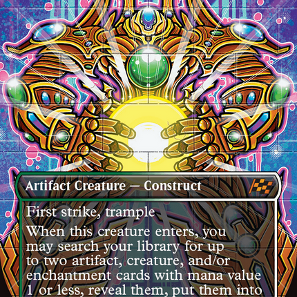 Brightglass Gearhulk (Borderless) [Aetherdrift]