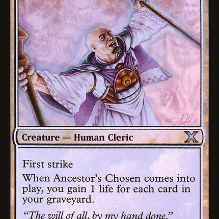 Ancestor's Chosen [Tenth Edition] Foil