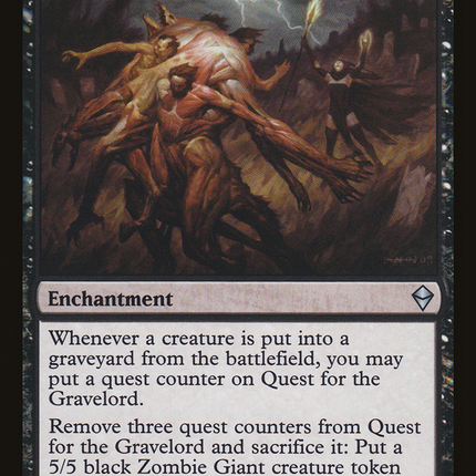 Quest for the Gravelord [Zendikar]
