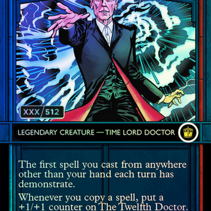 The Twelfth Doctor (Showcase) (Borderless) [Doctor Who] Serialized Foil