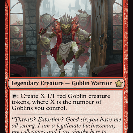 Krenko, Mob Boss [Foundations] Foil