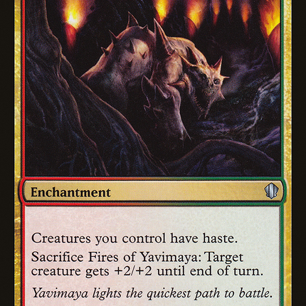 Fires of Yavimaya [Commander 2013]