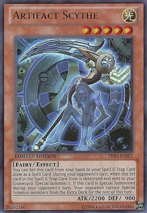 Artifact Scythe (PRIO-ENSP1) (Ultra Rare) [PRIO-ENSP1] Limited