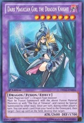 Dark Magician Girl the Dragon Knight (Secret Rare) [DRLG-EN004] 1st Edition