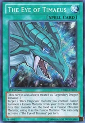 The Eye of Timaeus (Secret Rare) [DRLG-EN005] Unlimited