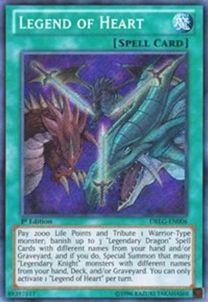 Legend of Heart (Secret Rare) [DRLG-EN006] Unlimited