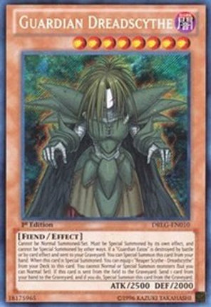 Guardian Dreadscythe (Secret Rare) [DRLG-EN010] 1st Edition
