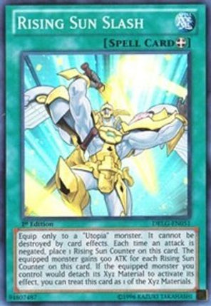 Rising Sun Slash (Super Rare) [DRLG-EN051] 1st Edition