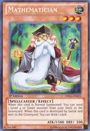 Mathematician (Secret Rare) [DRLG-EN023] 1st Edition