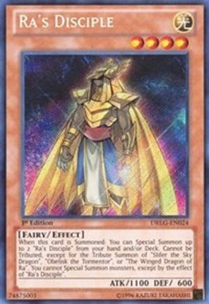 Ra's Disciple (Secret Rare) [DRLG-EN024] Unlimited