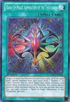 Rank-Up-Magic Admiration of the Thousands (Secret Rare) [DRLG-EN044] 1st Edition