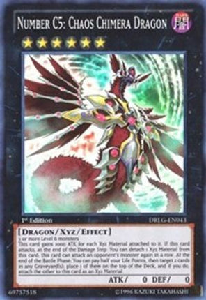 Number C5: Chaos Chimera Dragon (Super Rare) [DRLG-EN043] Unlimited