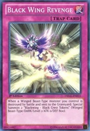 Black Wing Revenge (Super Rare) [DRLG-EN031] Unlimited