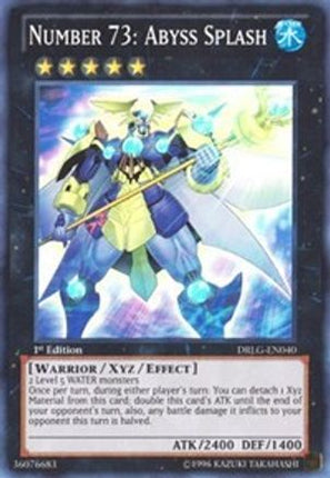 Number 73: Abyss Splash (Super Rare) [DRLG-EN040] Unlimited