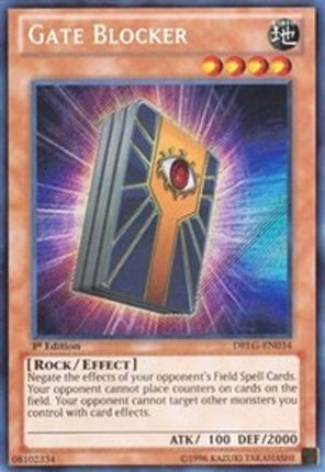 Gate Blocker (Secret Rare) [DRLG-EN034] Unlimited