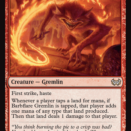 Barbflare Gremlin [Duskmourn: House of Horror Commander]