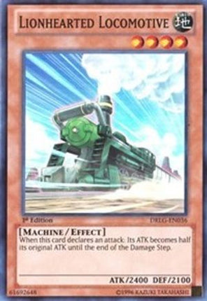 Lionhearted Locomotive (Super Rare) [DRLG-EN036] Unlimited