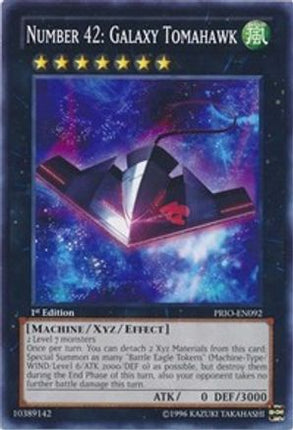 Number 42: Galaxy Tomahawk (Common / Short Print) [PRIO-EN092] Unlimited