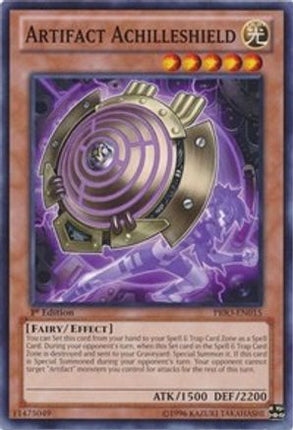 Artifact Achilleshield (Common / Short Print) [PRIO-EN015] Unlimited
